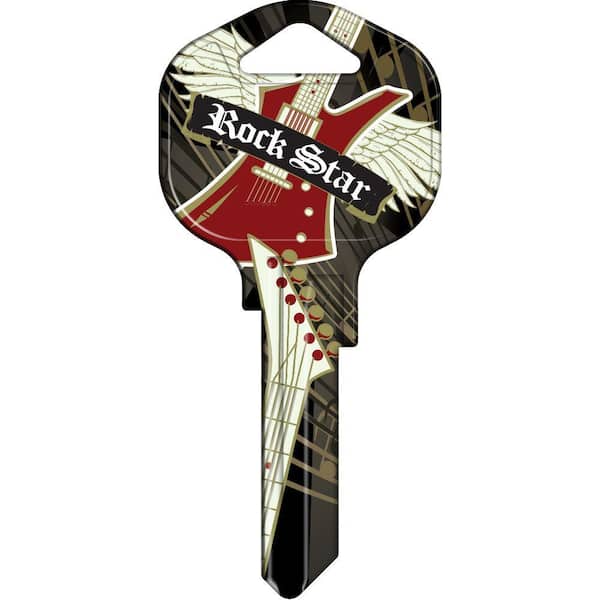 HY-KO Blank Kwikset Rock Star House Key
