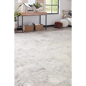 Arctic Gray 12 in. x 12 in. Natural Polished Stone Floor and Wall Tile (10 sq. ft. / case)