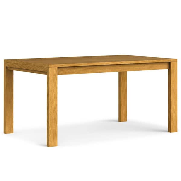 Simpli Home Wilson 60 in. x 36 in. Rectangle Transitional Dining
