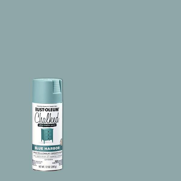 12 oz. Chalked Blue Harbor Ultra Matte Spray Paint (6-Pack)
