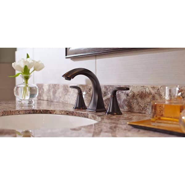Pfister Pasadena 8 in Widespread 2-Handle Bathroom Faucet in Tuscan Bronze 