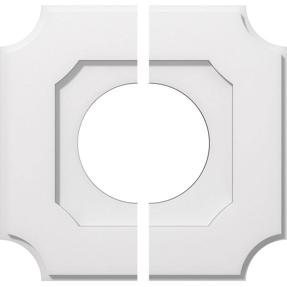 16 in. O.D. x 7 in. I.D. x 1 in. P Locke Architectural Grade PVC Contemporary Ceiling Medallion (2-Piece) price history on PriceWatchPro