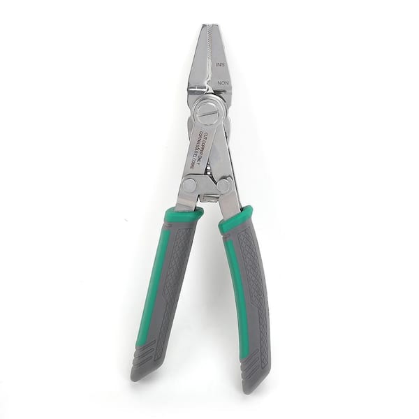 Commercial Electric Double Jaw Wire Stripper Cutter and Crimper CE190205 The Home Depot