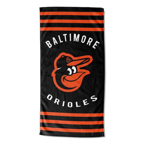 THE NORTHWEST GROUP Orioles Stripes Multi Colored Beach Towel
