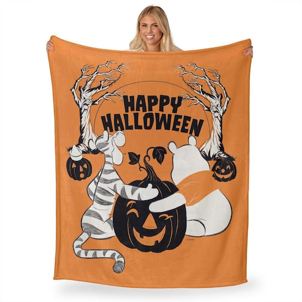 MLB Halloween Blanket LA store Dodgers Pumpkin Throw