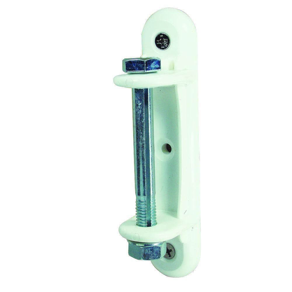 Wood Post - 2 in. Polytape Metal Split Bolt Tensioner - White