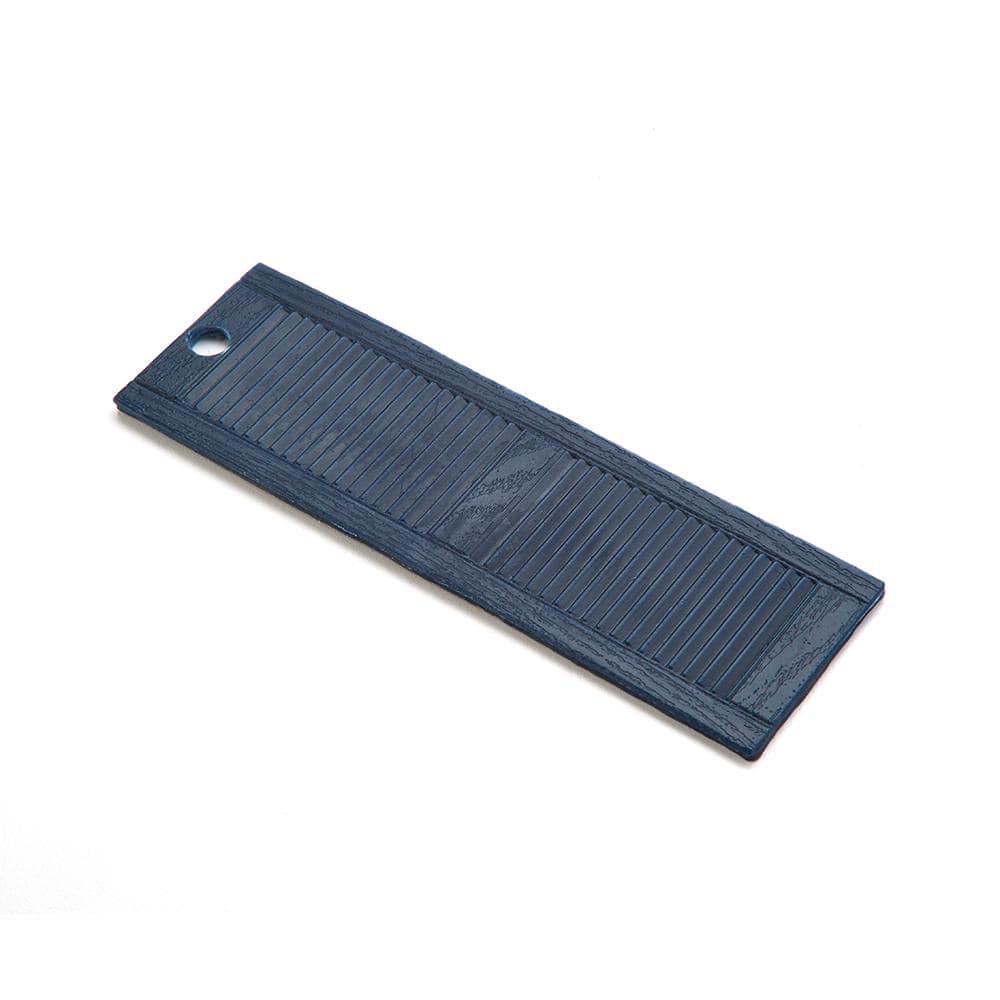 Ply Gem 2 In X 5 In Polypropylene Louvered Dark Navy Shutter Sample   Ply Gem Shutter Samples Pgsanavy 64 1000 