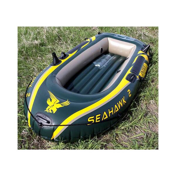 Intex Seahawk 2 Inflatable Boat Set with Oars and Air Pump 68347EP