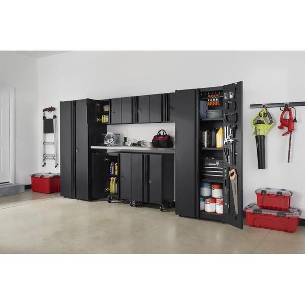 Husky 8-Piece Regular Duty Welded Steel Garage Storage System in