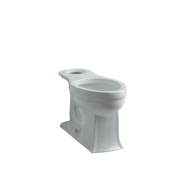 KOHLER Archer Comfort Height Elongated Toilet Bowl Only in Ice Grey