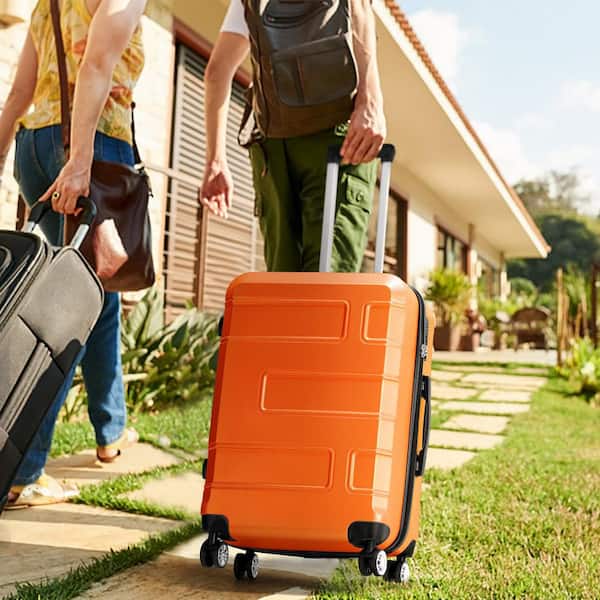 HIKOLAYAE Hikolayae 3 Piece Hardside Spinner Luggage Sets with TSA