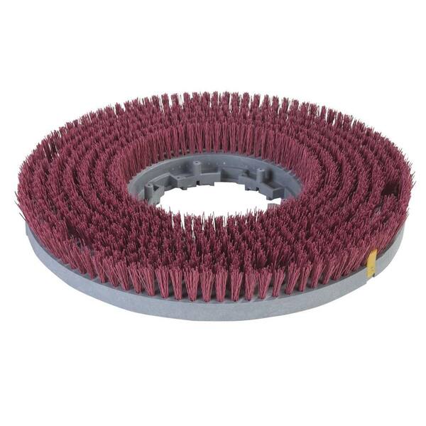 Carlisle 18 in. Red EZ Snap Value Rotary Brush