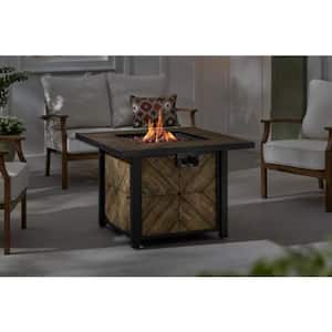 36 in. W x 25.2 in. H Square Fire Table
