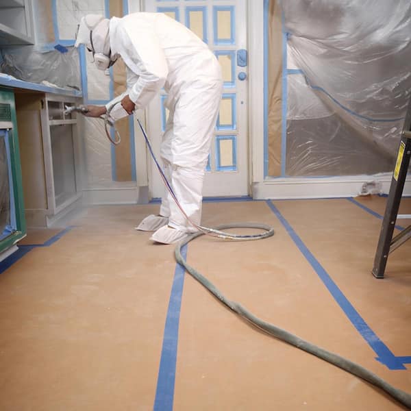 TRIMACO DuPont Tyvek 2XL Painters Coverall with Hood and Boots