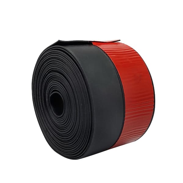 2 1/4 in. x 20 ft. Self-Stick Garage Doorsweep Black