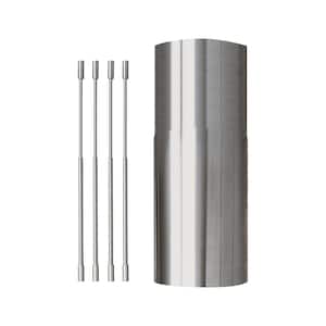 Duct Cover Extension for CTP in Stainless Steel for Range Hood