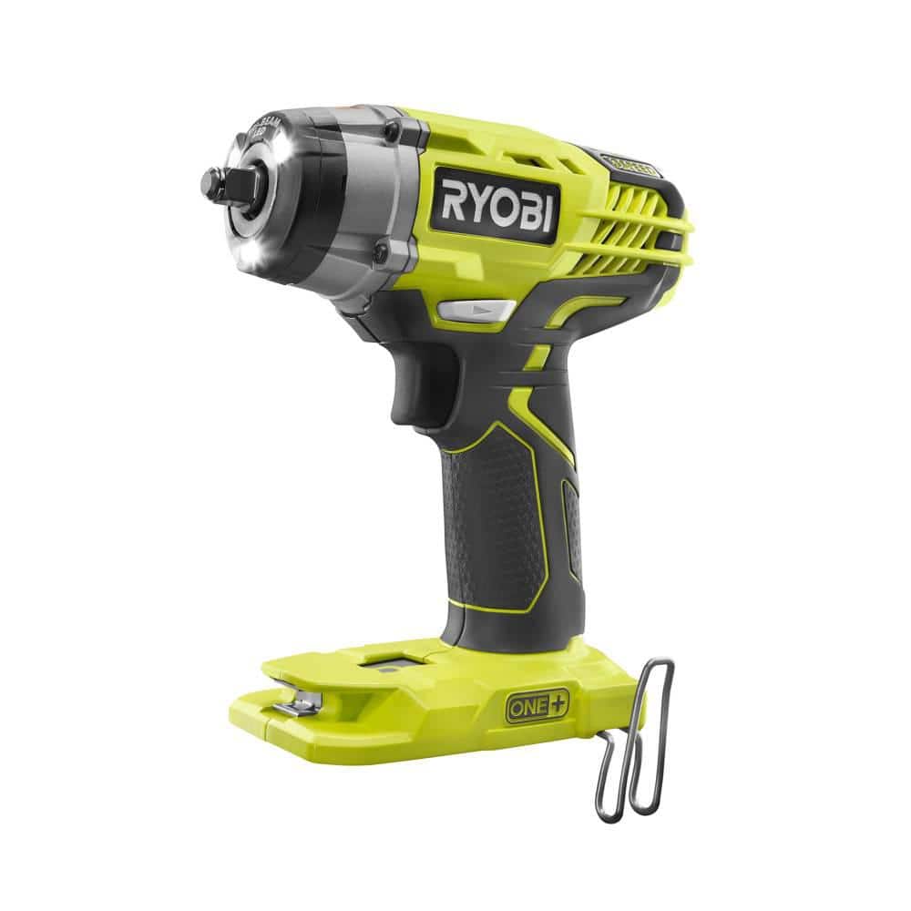 Ryobi 18-Volt ONE+ Cordless 3/8 in. 3-Speed Impact Wrench (Tool Only) P263並 