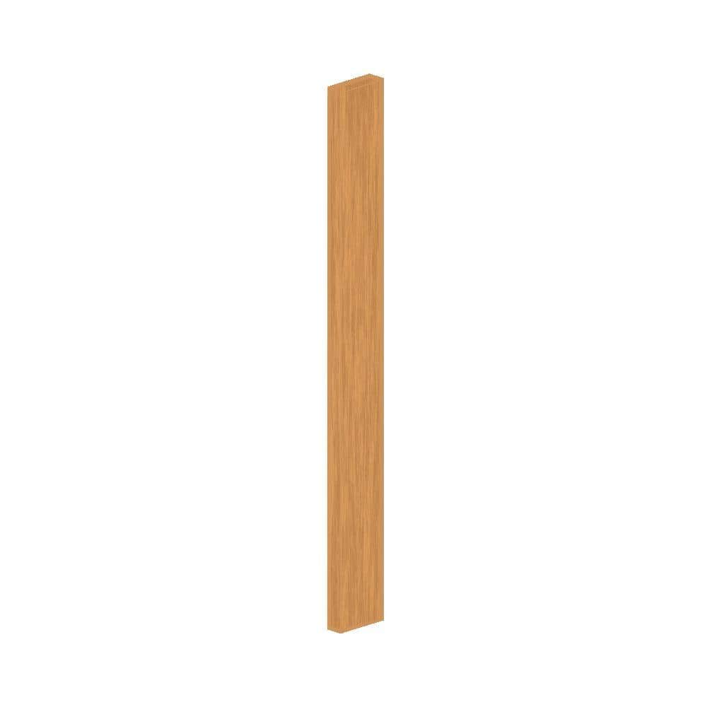 Newport 6 in. W x 0.75 in. D x 36 in. H Solid Wood Kitchen Cabinet Filler in Cinnamon price history on PriceWatchPro