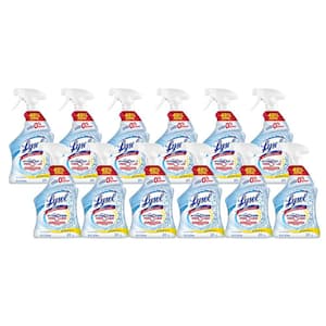 Power and Free 32 oz. Hydrogen Peroxide Citrus Sparkle Zest Scent Disinfecting All-Purpose Cleaner Trigger Spray 12 Pack