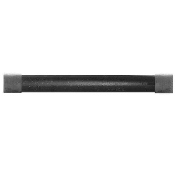 STZ 1 in. x 2.5 ft. Black Steel Schedule 40 Cut Pipe