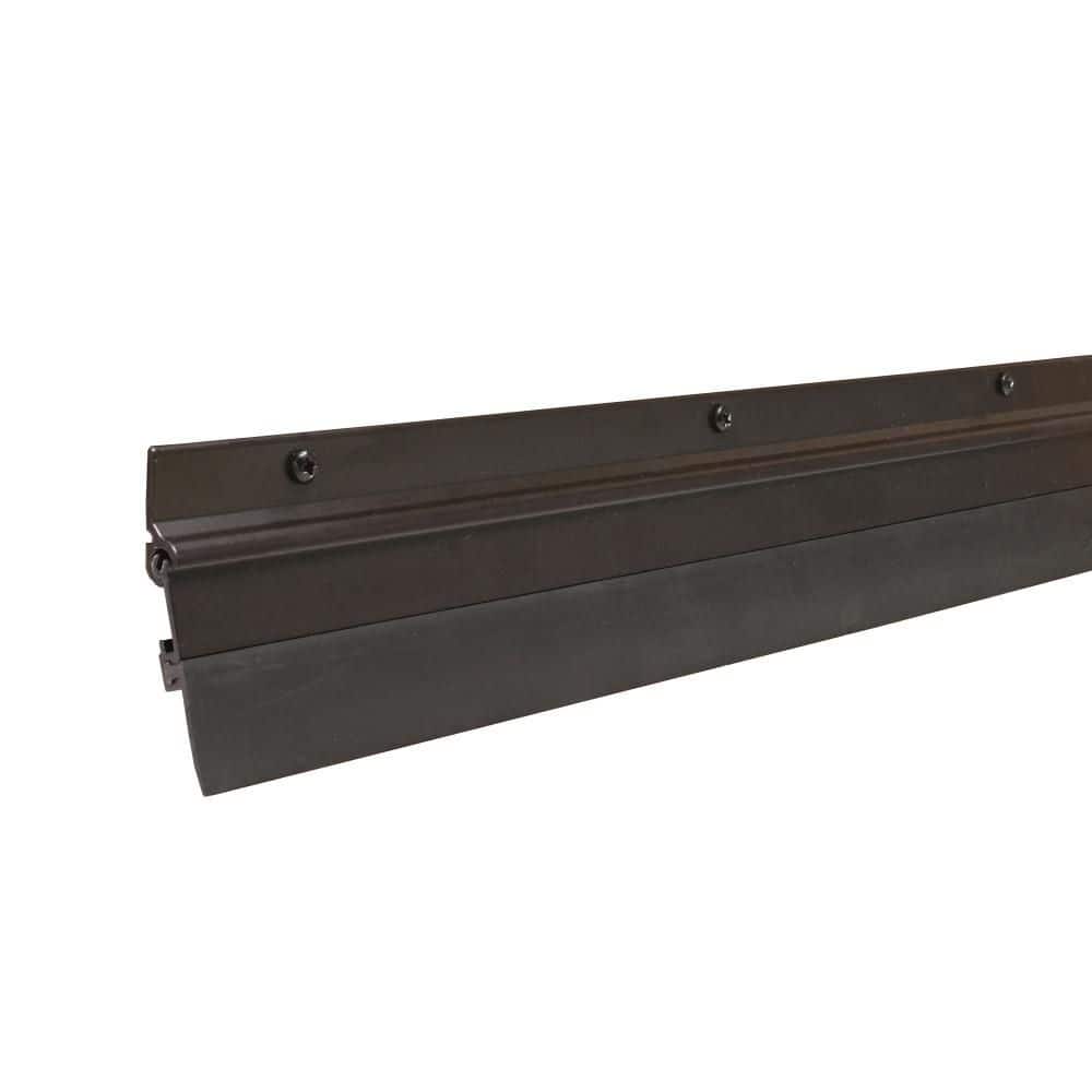 Flex-O-Matic 2.5 in. x 36 in. Interior/Exterior Bronze Aluminum and Vinyl Screw-On Door Sweep price history on PriceWatchPro