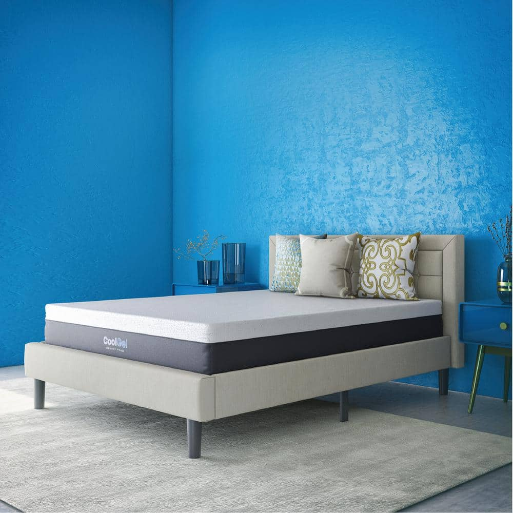 bomba Saturar Galantería Cool Gel King-Size 12 in. Gel Memory Foam Mattress 410079-1160 - The Home  Depot