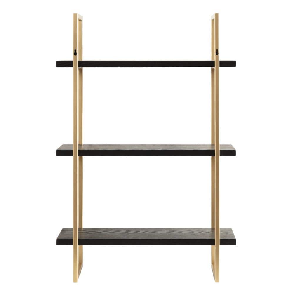 Kate and Laurel 3 Piece Solid Wood Tiered Shelf