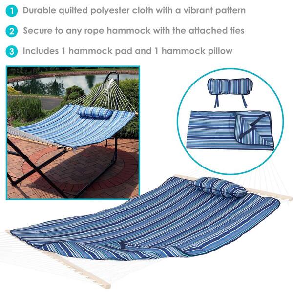 Hammock pillow 2024 with ties