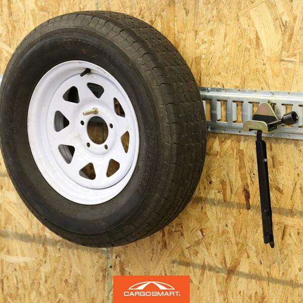 Rack'Em Spare Tire Mount For Enclosed Trailers RackEm Spare Tire