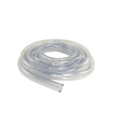 Clear Vinyl Tubing Flexible PVC Tubing, Hybrid PVC Hose, Lightweight Plastic  Tubing, by 3/8 Inch ID, 25-Feet Length : : Industrial & Scientific