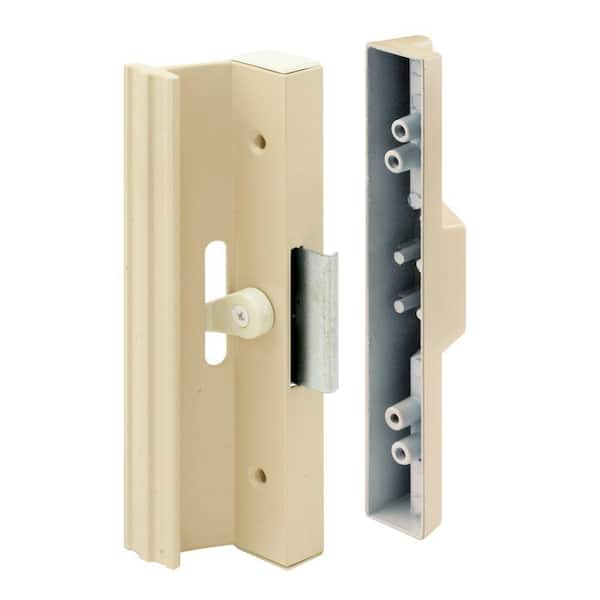 Prime-Line Extruded Aluminum, Almond, Sliding Patio Door with Clamp Type Latch
