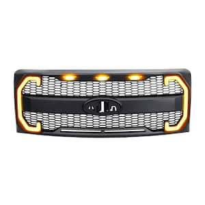 Raptor Style Mesh Grille for 2009-2014 Ford F150, Matte Black