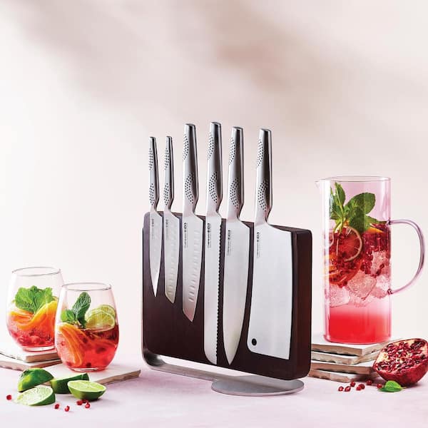 Cuisine::pro iD3 Nakano 7-Knife Stainless Steel Knife Block
