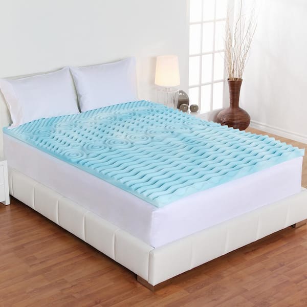 Authentic Comfort King 3 in. Orthopedic 5-Zone Mattress Topper