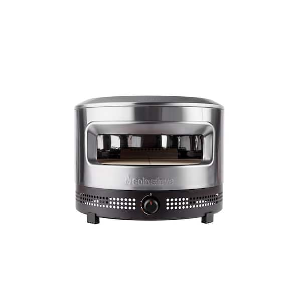 Pi Prime 21 in. x 16 in. Stainless Steel Propane Outdoor Pizza Oven Bundle with IR Thermometer and Stainless Peel