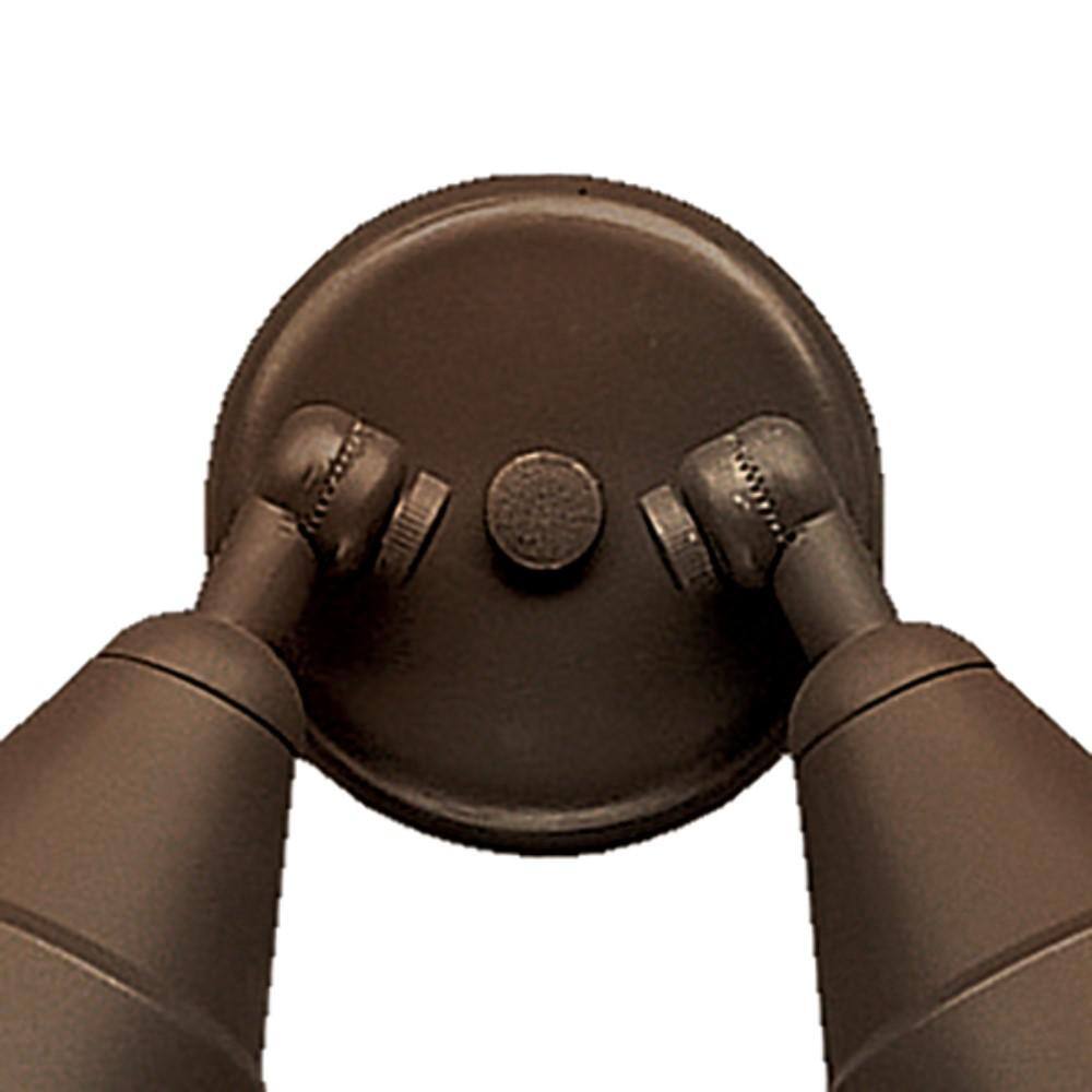 Architectural Bronze Dual Cone Wall Sconce