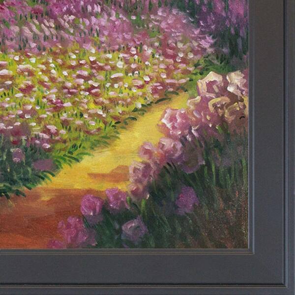 Lavender field miniature painting on a small canvas - Inspire Uplift