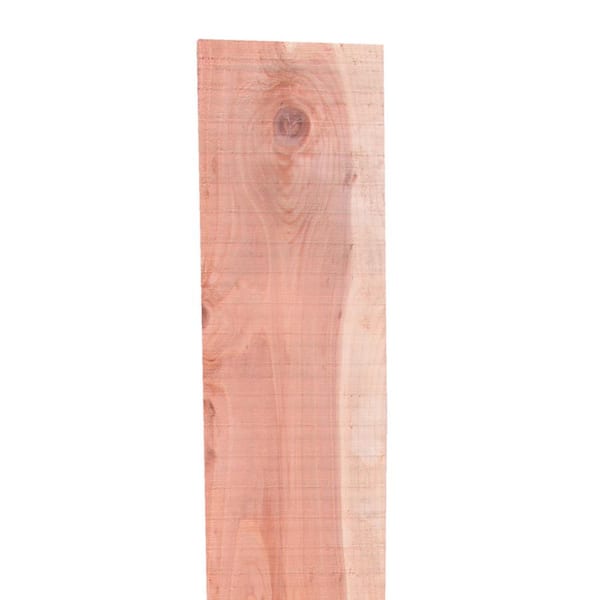 Redwood Empire 3/4 in. x 7-1/2 in. x 5 ft. Redwood Flat-Top Fence Picket