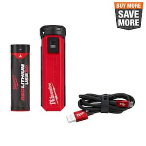 REDLITHIUM USB Charger and Portable Power Source Kit