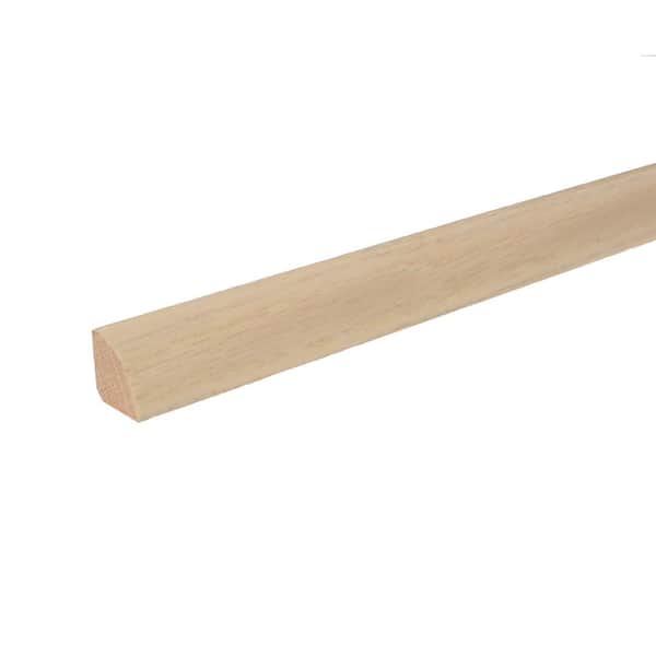 ROPPE Quarter Round Matte Grist 0.75 in. T x 0.75 in. W x 78 in. L Hardwood Trim