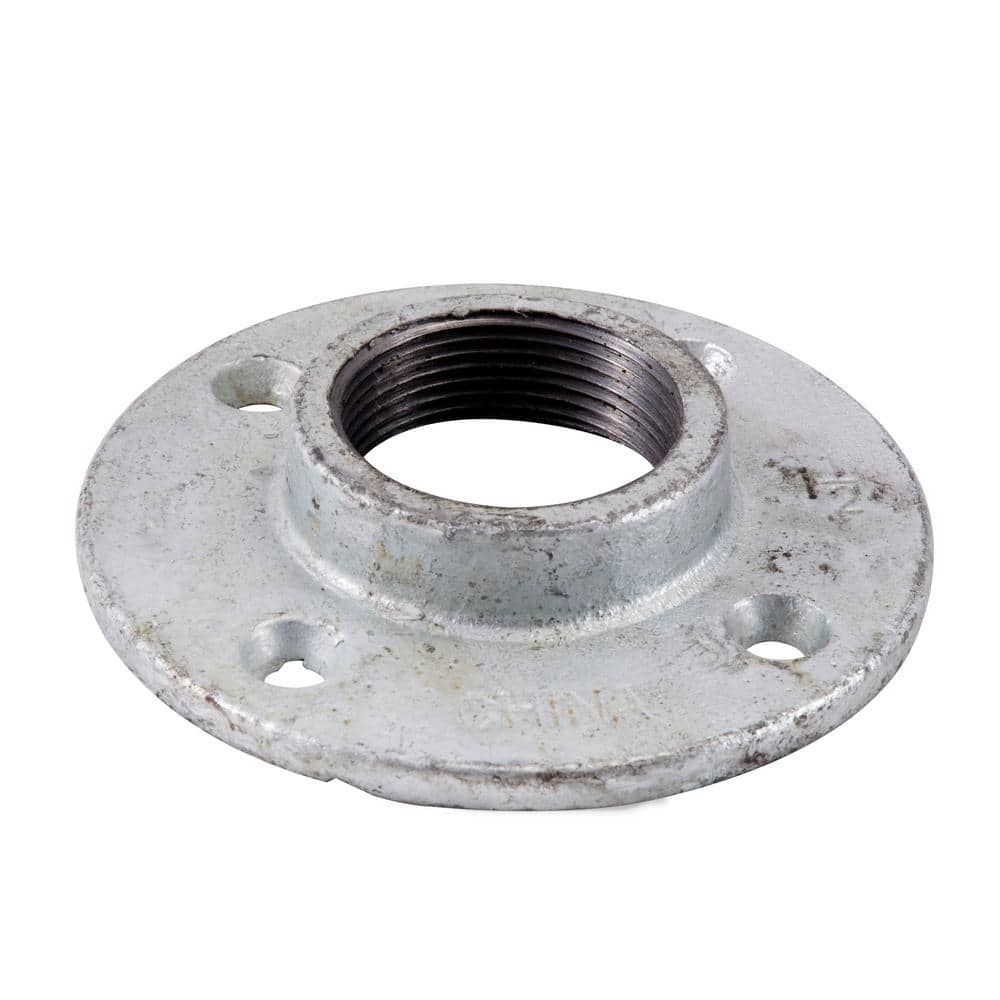 2 INCHES GALVANIZED PIPE THREADED FLOOR FLANGE FITTING 