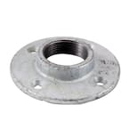 1-1/2 in. Galvanized Iron Floor Flange