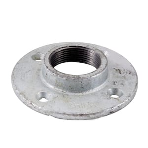 1-1/2 in. Galvanized Iron Floor Flange