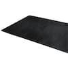 CLIMATEX Indoor/Outdoor Rubber Scraper Mat, 36 in. x 20 ft, Black﻿