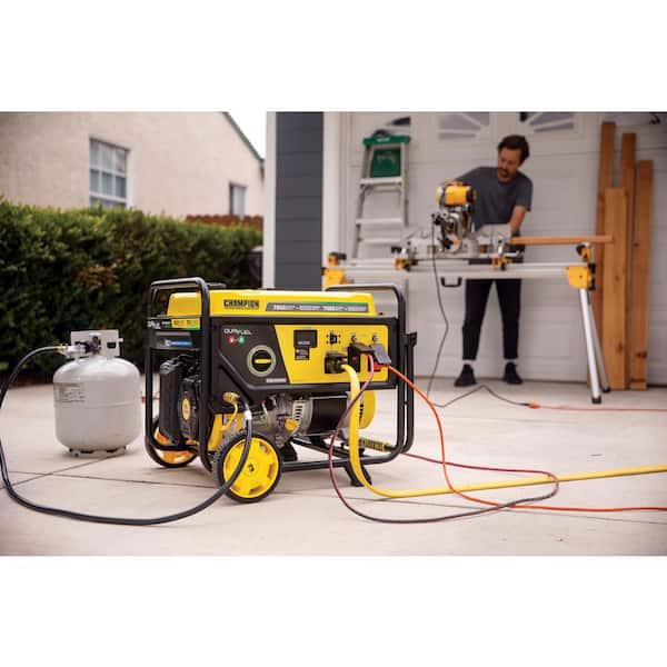 6250W Dual Fuel Generator with CO Shield® - Champion Power