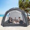 BTMWAY 12 ft. x 12 ft. 4-6-Person Portable Camping Tent with Side