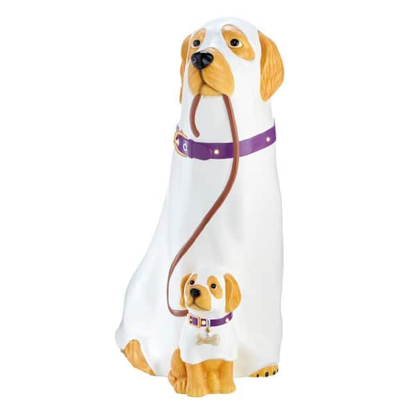 2.5 ft. Battery Operated Halloween Classics LED Golden Retriever Ghosts