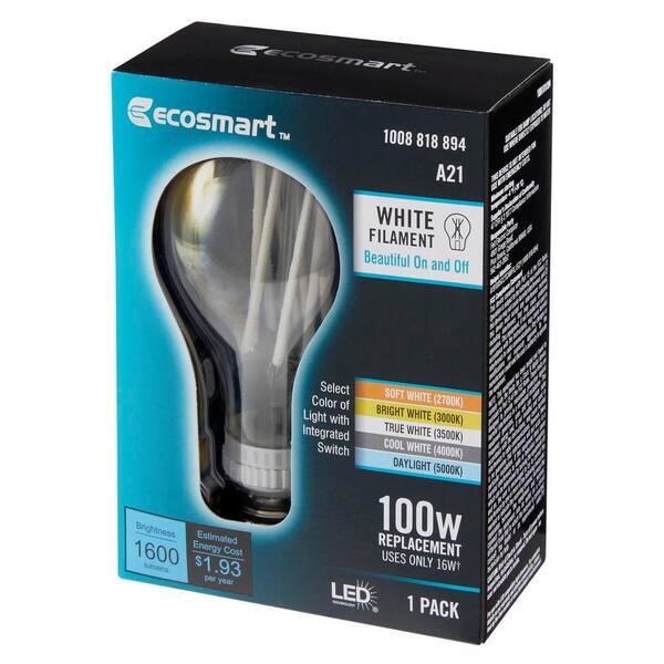 A21 36W LED 3000K/5000K Light Bulb (US/CA ONLY)