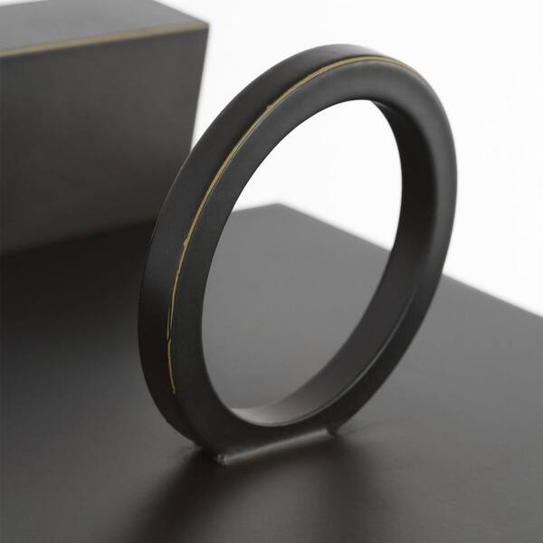 SCOTT LIVING - Howell 16.25 in. Antique Bronze Outdoor Hardwired Wall Lantern Sconce with White/Clear Glass Panels and No Bulb Included