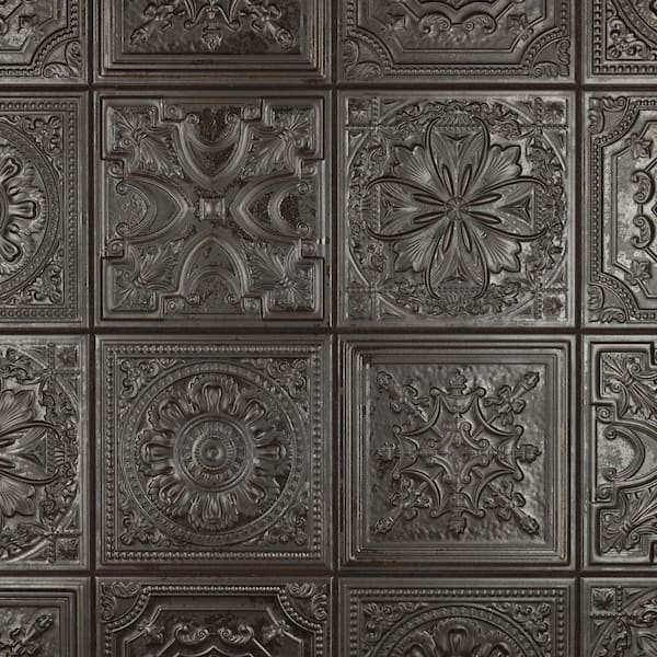 Merola Tile Fitz Lead 8 in. x 8 in. Ceramic Wall Tile (9.9 sq. ft./Case)